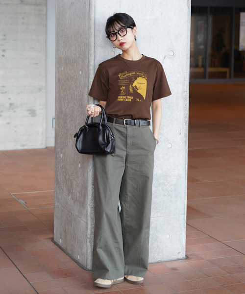 Chillfar(チルファー)の「アソートグラフィックミックスTEE(Tシャツ/カットソー・レディース・ブルー/ブラウン系/ブラウン/ネイビー系1/レッド/ホワイト/ホワイト系2/ホワイト系1/ブラック/ホワイト系/レッド系1/ブルー系1/イエロー系1/イエロー系/チャコール/イエロー/ネイビー系2/ホワイト系3/ネイビー系・FREE)」の20枚目の写真