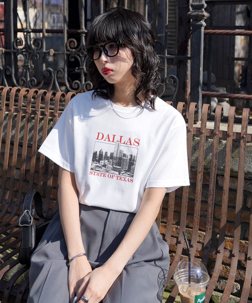 Chillfar(チルファー)の「アソートグラフィックミックスTEE(Tシャツ/カットソー・レディース・ブルー/ブラウン系/ブラウン/ネイビー系1/レッド/ホワイト/ホワイト系2/ホワイト系1/ブラック/ホワイト系/レッド系1/ブルー系1/イエロー系1/イエロー系/チャコール/イエロー/ネイビー系2/ホワイト系3/ネイビー系・FREE)」の22枚目の写真