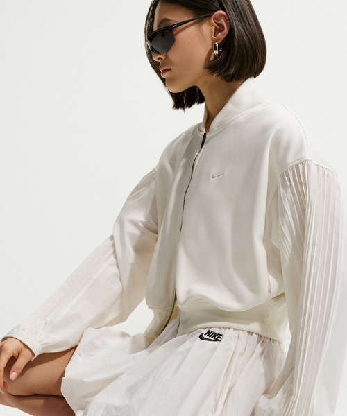 NIKE(ナイキ)の「NIKE W NSW BUBBLE SKIRT IQ0062(スカート・メンズ・ホワイト/ブラック・S/M)」の5枚目の写真