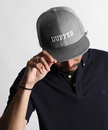 The DUFFER of ST.GEORGE（ザダファーオブセントジョージ）の「DUFFER ORIGINAL FLAT VISOR CAP：フラットバイザー キャップ（キャップ）」