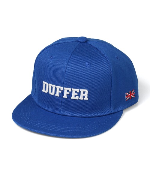 The DUFFER of ST.GEORGE（ザダファーオブセントジョージ）の「DUFFER ORIGINAL FLAT VISOR CAP：フラットバイザー キャップ（キャップ・メンズ・ネイビー/ダークブラウン/グレー/ブルー/ブラック・F）」の11枚目の写真