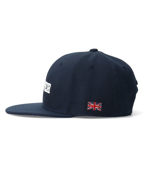 The DUFFER of ST.GEORGE（ザダファーオブセントジョージ）の「DUFFER ORIGINAL FLAT VISOR CAP：フラットバイザー キャップ（キャップ・メンズ・ネイビー/ダークブラウン/グレー/ブルー/ブラック・F）」の12枚目の写真