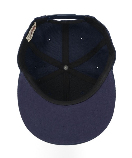 The DUFFER of ST.GEORGE（ザダファーオブセントジョージ）の「DUFFER ORIGINAL FLAT VISOR CAP：フラットバイザー キャップ（キャップ・メンズ・ネイビー/ダークブラウン/グレー/ブルー/ブラック・F）」の14枚目の写真