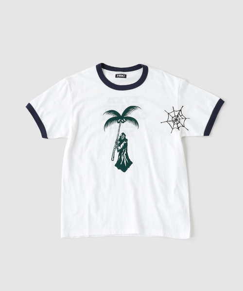 High Scream Center（ハイスクリームセンター）の「High Scream Center / ハイスクリームセンター KILL PROOF TEE（Tシャツ/カットソー・メンズ・ネイビー/ブラック・MEDIUM/LARGE）」の2枚目の写真