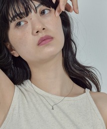 ORLEAN（オルレアン）の「【ORLEAN】イニシャル アズキチェーン シンプルネックレス（ネックレス）」
