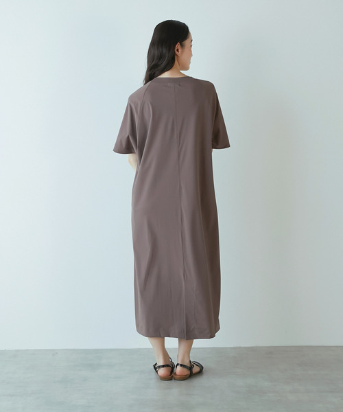 LOGEMENT DE CLAIRE(ロジュモンドクレール)の「【Allease/オールイーズ】ドルマンワンピース(ワンピース・レディース・ブラウン/チャコールグレー/ブラック・FREE)」の8枚目の写真
