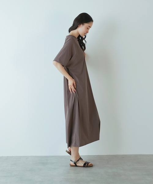 LOGEMENT DE CLAIRE(ロジュモンドクレール)の「【Allease/オールイーズ】ドルマンワンピース(ワンピース・レディース・ブラウン/チャコールグレー/ブラック・FREE)」の10枚目の写真