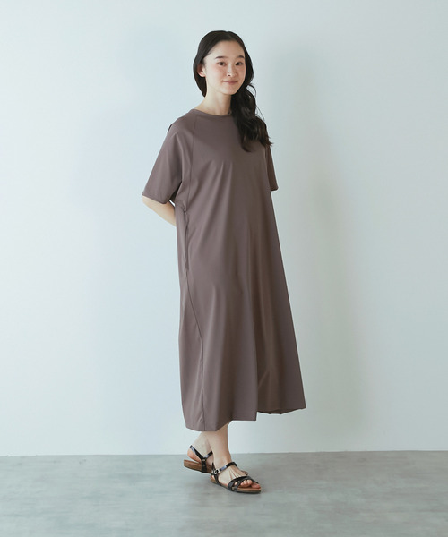 LOGEMENT DE CLAIRE(ロジュモンドクレール)の「【Allease/オールイーズ】ドルマンワンピース(ワンピース・レディース・ブラウン/チャコールグレー/ブラック・FREE)」の11枚目の写真