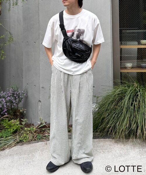 CIAOPANIC TYPY（チャオパニックティピー）の「【TYPY×LOTTE板ガム】持続冷感板ガムフォトTEE（Tシャツ/カットソー・メンズ・チャコールグレー/ホワイト・LARGE/SMALL/MEDIUM）」の7枚目の写真