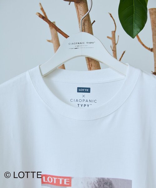 CIAOPANIC TYPY（チャオパニックティピー）の「【TYPY×LOTTE板ガム】持続冷感板ガムフォトTEE（Tシャツ/カットソー・メンズ・チャコールグレー/ホワイト・LARGE/SMALL/MEDIUM）」の21枚目の写真