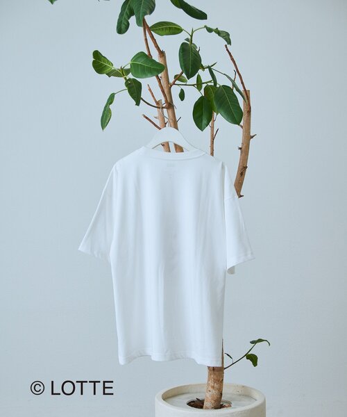 CIAOPANIC TYPY（チャオパニックティピー）の「【TYPY×LOTTE板ガム】持続冷感板ガムフォトTEE（Tシャツ/カットソー・メンズ・チャコールグレー/ホワイト・LARGE/SMALL/MEDIUM）」の22枚目の写真