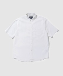 【NAVY / ネイビー】 ブリーズデニム 半袖レギュラーカラーシャツ UV 接触冷感 軽量