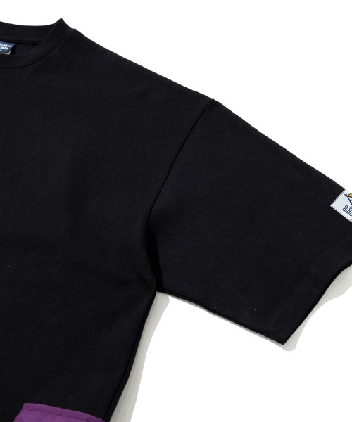 Mountain Mania（マウンテンマニア）の「Mountain Mania/マウンテンマニア　Mountain Mania x gsc オリジナル天竺 サイドポケットTEE【GSC別注】（Tシャツ/カットソー・メンズ・ホワイト/ライトグリーン/ブラウン/オレンジ/ブラック/サックスブルー・MEDIUM/LARGE/X-LARGE）」の8枚目の写真