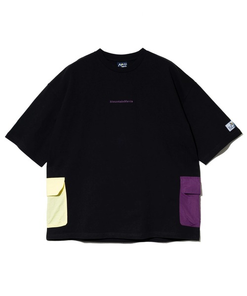 Mountain Mania（マウンテンマニア）の「Mountain Mania/マウンテンマニア　Mountain Mania x gsc オリジナル天竺 サイドポケットTEE【GSC別注】（Tシャツ/カットソー・メンズ・ホワイト/ライトグリーン/ブラウン/オレンジ/ブラック/サックスブルー・MEDIUM/LARGE/X-LARGE）」の14枚目の写真