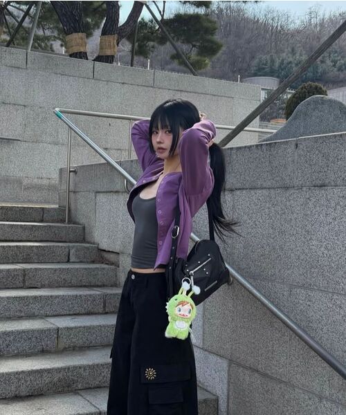 RAIMENT(レイメント)の「Side Belt Stud Brick Bag_Black(ショルダーバッグ・レディース・その他・FREE)」の6枚目の写真