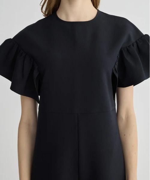 BIRTHDAY BASH(バースデイバッシュ)の「CLIONE FRILL ROMPERS(サロペット/オーバーオール・レディース・ベージュ/ネイビー・MEDIUM/SMALL)」の13枚目の写真