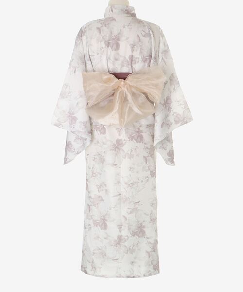 MAJESTIC LEGON（マジェスティックレゴン）の「ワンピでも着れる2WAY浴衣（浴衣・レディース・ピンクベージュ/イエロー系その他/ピンク系その他2/ブルー系その他4/ネイビー・MEDIUM）」の11枚目の写真