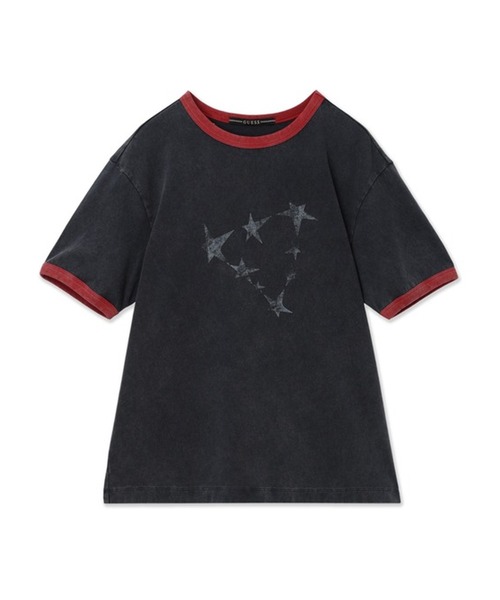 Guess(ゲス)の「【Stray Kids ヒョンジン着用】GUESS/ゲス UNI S/SLV TEE SHIRT 2026年 夏 夏服(Tシャツ/カットソー・メンズ・チャコールグレー・S/L/M)」の3枚目の写真