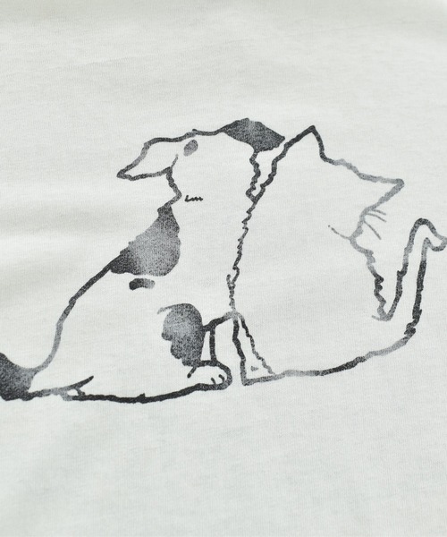 FRUIT OF THE LOOM(フルーツオブザルーム)の「【USED】90’s Fruit of the Loom “Animal Care League” アニマル Tシャツ USA製(Tシャツ/カットソー・メンズ・ホワイト・LARGE)」の9枚目の写真