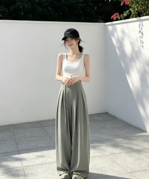 REBALANCE（リバランス）の「ハイウェストパンツ（その他パンツ・レディース・B/A・SMALL/MEDIUM/LARGE）」の6枚目の写真