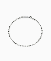 VALIK（バリク）の「[925シルバー] No.88 グリーンタック ボールチェーンブレスレット（ブレスレット）」