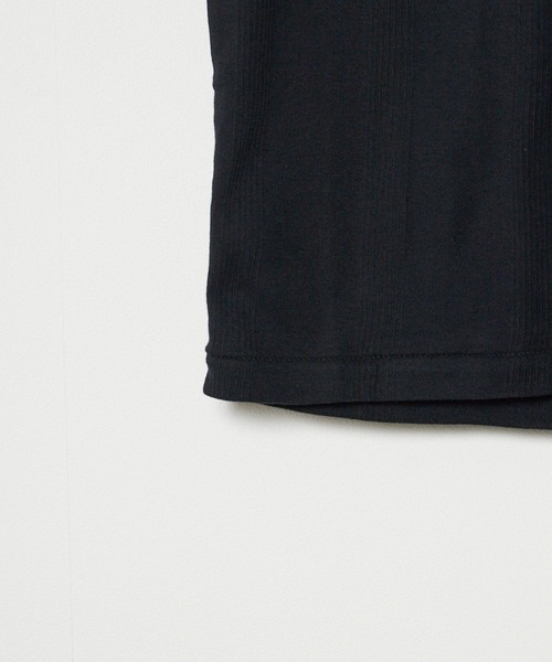 MILLER（ミラー）の「R.P.miller/ミラー パネルリブH/S 5分袖 Tシャツ（Tシャツ/カットソー・レディース・ブラック×レッド/グレー系/タン/ブルー系その他/レッド系その他/ホワイト・FREE）」の9枚目の写真