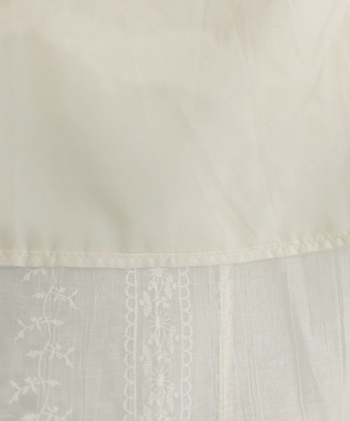 ONEP STAR(ワンピスター)の「レース風シフォンウエスト切替ワンピース(ワンピース・レディース・ベージュ・X-LARGE/LARGE/MEDIUM)」の13枚目の写真