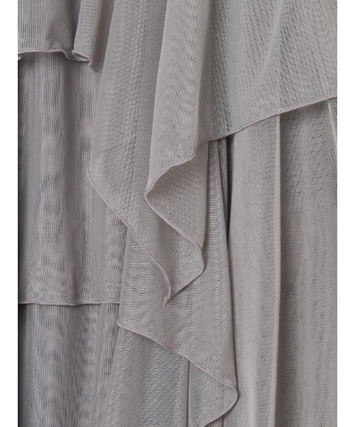 sahara(サハラ)の「Random Hem Tiered Skirt(スカート・レディース・グレイッシュブルー/ブラック・FREE)」の17枚目の写真