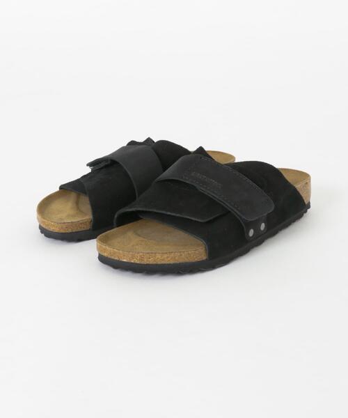 THE GOODLAND MARKET（ザグッドランドマーケット）の「BIRKENSTOCK　Kyoto LENB/LEVE Black-narrow（サンダル・レディース・ブラック・38/37/36）」の2枚目の写真