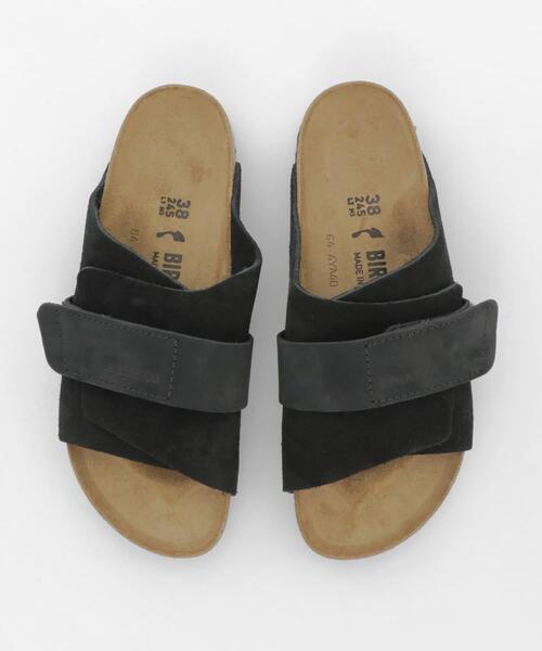 THE GOODLAND MARKET（ザグッドランドマーケット）の「BIRKENSTOCK　Kyoto LENB/LEVE Black-narrow（サンダル・レディース・ブラック・38/37/36）」の3枚目の写真