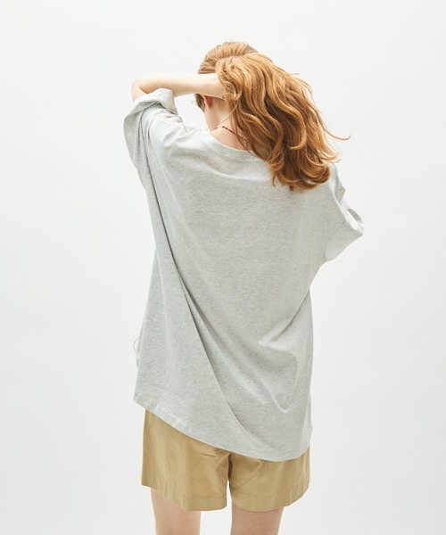 full/fill.(フルフィル)の「photo print T / フォトプリントT(Tシャツ/カットソー・レディース・グレー/ダークグレー・FREE)」の7枚目の写真