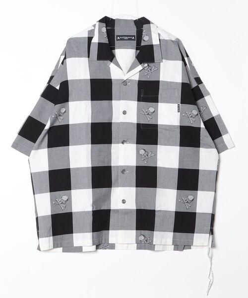 mastermind JAPAN(マスターマインド)の「BLOCK CHECK SS SHIRT(シャツ/ブラウス・メンズ・ホワイト系その他・XL)」の1枚目の写真