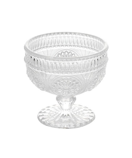 DULTON（ダルトン）の「STEM BOWL MARGARET/花柄 ガラスボウル 300ml（食器・メンズ・クリア・FREE）」の3枚目の写真