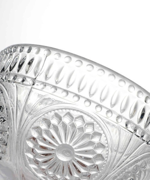 DULTON（ダルトン）の「STEM BOWL MARGARET/花柄 ガラスボウル 300ml（食器・メンズ・クリア・FREE）」の5枚目の写真