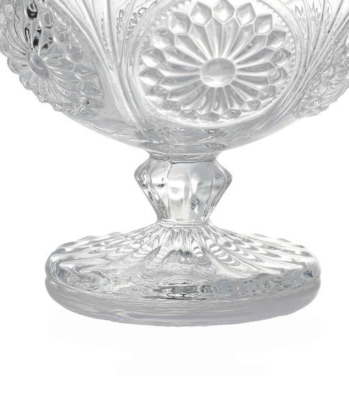 DULTON（ダルトン）の「STEM BOWL MARGARET/花柄 ガラスボウル 300ml（食器・メンズ・クリア・FREE）」の6枚目の写真