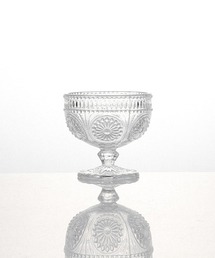 DULTON（ダルトン）の「STEM BOWL MARGARET/花柄 ガラスボウル 300ml（食器）」