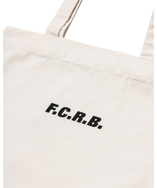 F.C.Real Bristol（エフシーレアルブリストル）の「FOOTBALL IS NEVER BORING TOTE BAG（トートバッグ・メンズ・オフホワイト/ブラック・FREE）」の6枚目の写真