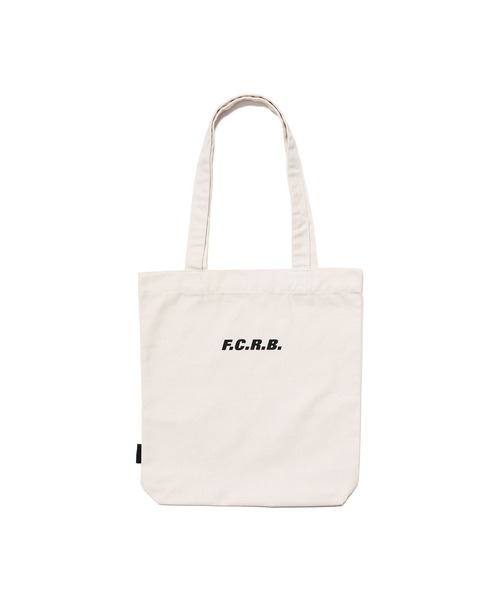F.C.Real Bristol（エフシーレアルブリストル）の「FOOTBALL IS NEVER BORING TOTE BAG（トートバッグ・メンズ・オフホワイト/ブラック・FREE）」の3枚目の写真
