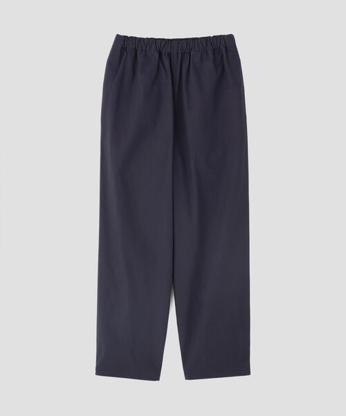 Y(ワイ)の「Y / ORGANIC COTTON / RECYCLE POLYESTER TWILL TAPERED EASY TROUSERS(その他パンツ・メンズ・ホワイト/ネイビー・SMALL)」の1枚目の写真