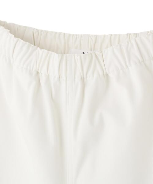 Y(ワイ)の「Y / ORGANIC COTTON / RECYCLE POLYESTER TWILL TAPERED EASY TROUSERS(その他パンツ・メンズ・ホワイト/ネイビー・SMALL)」の4枚目の写真