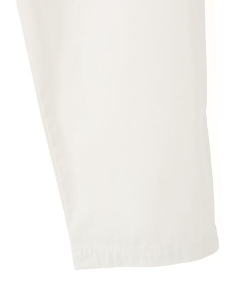 Y(ワイ)の「Y / ORGANIC COTTON / RECYCLE POLYESTER TWILL TAPERED EASY TROUSERS(その他パンツ・メンズ・ホワイト/ネイビー・SMALL)」の7枚目の写真