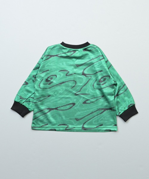 MARKEY'S(マーキーズ)の「デジタルプリントサッカーシャツ(Tシャツ/カットソー・キッズ・ネイビー/グリーン・XL/L/S/M)」の10枚目の写真