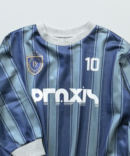 MARKEY'S(マーキーズ)の「デジタルプリントサッカーシャツ(Tシャツ/カットソー・キッズ・ネイビー/グリーン・XL/L/S/M)」の15枚目の写真