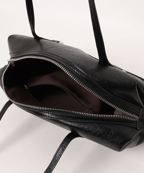 ANCHAPT(アンチャプト)の「ロングハンドル wideボストン / 500mlペットボトル収納可(ボストンバッグ・レディース・ブラウン系/モカ/ブラック/ダークブラウン/ブラック系・FREE)」の16枚目の写真
