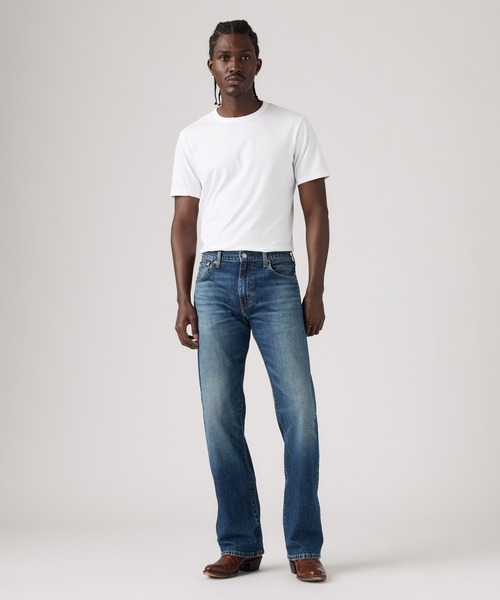 Levi's(リーバイス)の「Levi's/リーバイス 517(TM) ブーツカット ジーンズ(デニムパンツ・メンズ・インディゴブルー・28inch/30inch/29inch/32inch/31inch/34inch/33inch/36inch)」の2枚目の写真