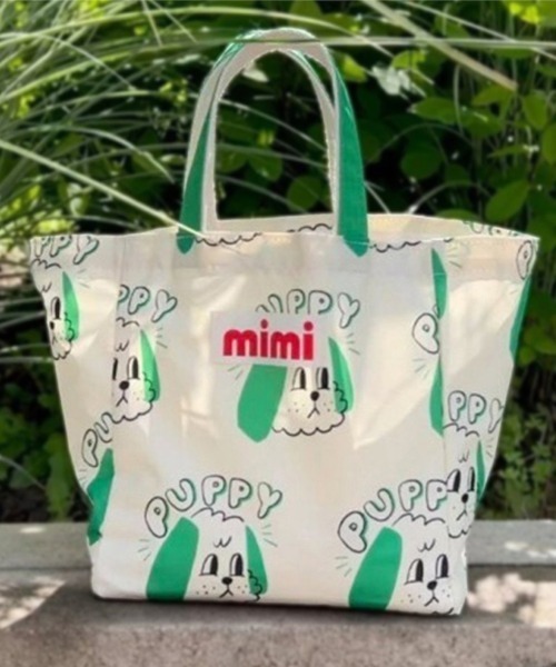BACKYARD FAMILY(バックヤードファミリー)の「ランチバッグ 通園バッグ(トートバッグ・レディース・グリーン系/オレンジ系/ブルー系/イエロー系・FREE)」の1枚目の写真
