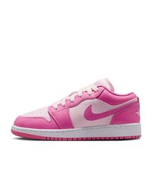 JORDAN BRAND | エア ジョーダン 1 LOW ジュニアシューズ / Air Jordan 1 Low Big Kids' Shoes 553560-609 China Rose(スニーカー)