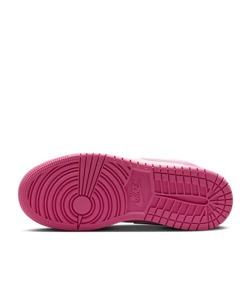 JORDAN BRAND(ジョーダンブランド)の「エア ジョーダン 1 LOW ジュニアシューズ / Air Jordan 1 Low Big Kids' Shoes 553560-609 China Rose(スニーカー・キッズ・ピンク系その他・25/24/22.5)」の2枚目の写真