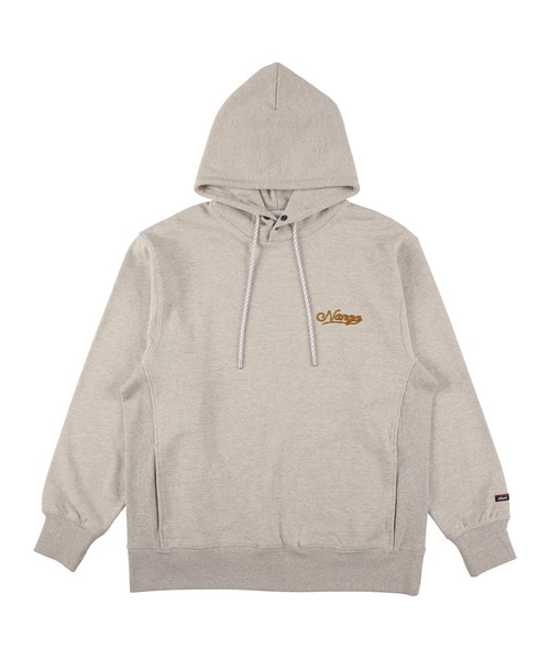 NANGA(ナンガ)の「ECOHYBRID ROPE EMB SWEAT HOODIE/エコハイブリッド ロープ エンブロイダリー スウェットフーディー(パーカー・メンズ・ブラック系その他/ライトグレー/オートミール・M/XL/L)」の3枚目の写真