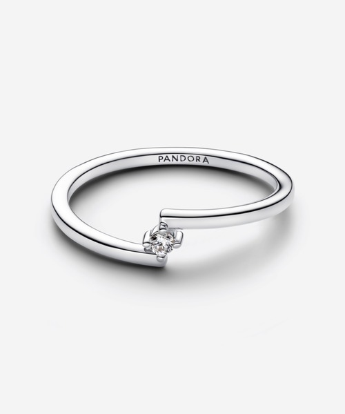 PANDORA(パンドラ)の「スプリット ソリティア シルバー リング(リング・レディース・シルバー・60/48/58/56/54/52/50)」の2枚目の写真